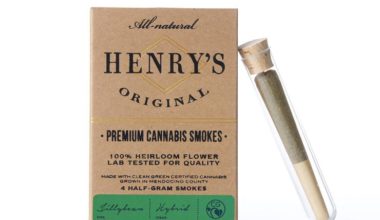 Henry's Original Prerolls for Sale