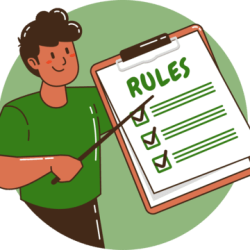 pngtree-a-man-explains-list-of-rule-guidelines-png-image_6212795